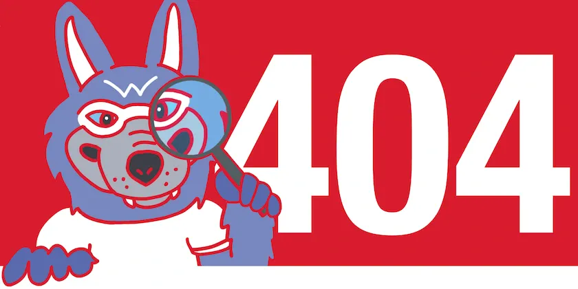 404 error page for westga.edu