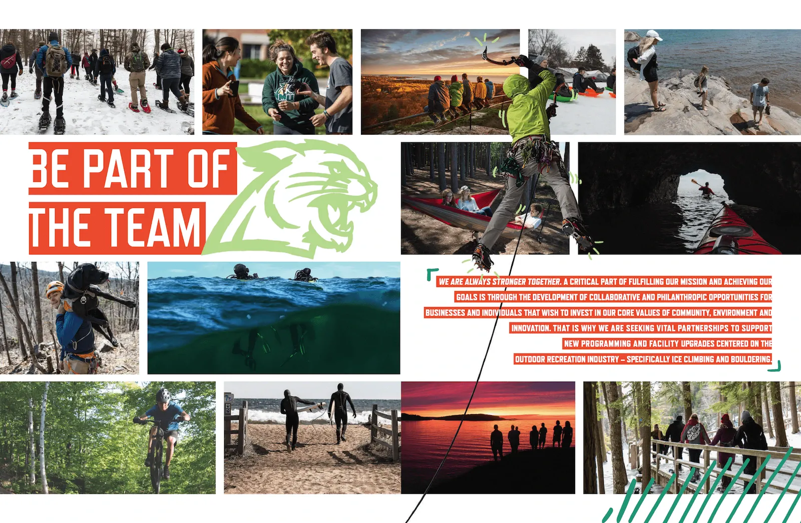 Spread of magazine asking vendors to 'Be Part of the Team'