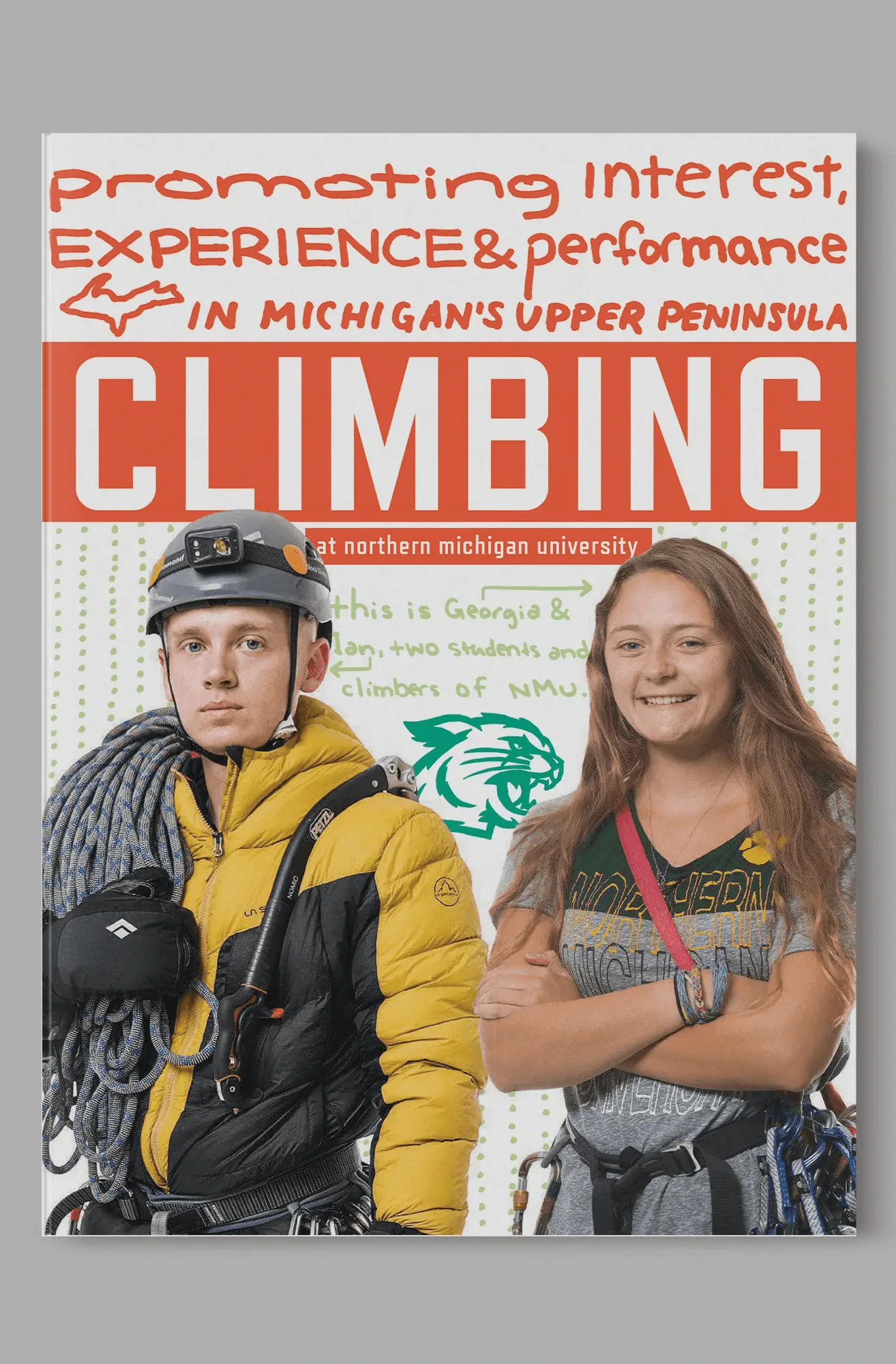 Cover of climbing magazine