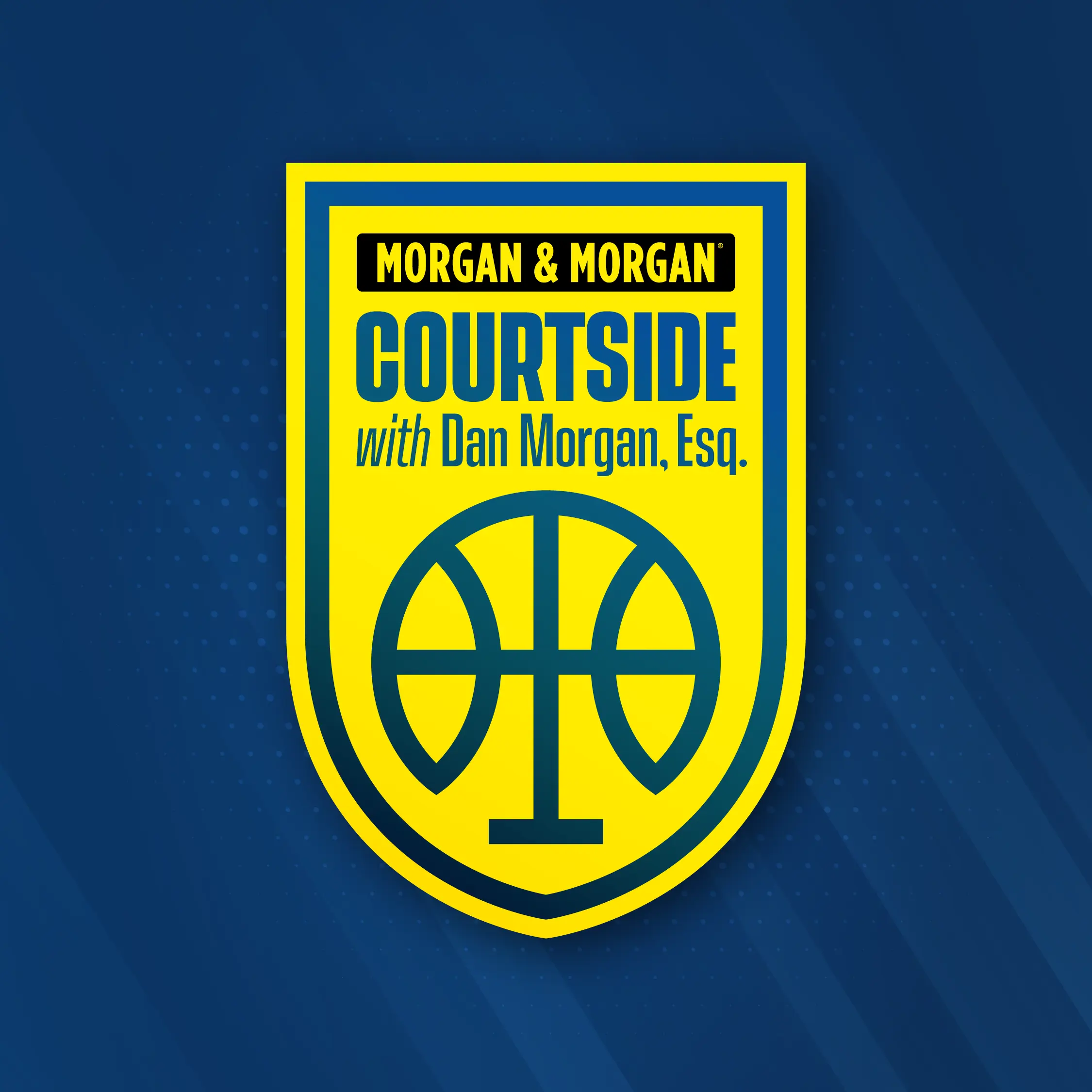 Podcast Art for Courtside with Dan Morgan