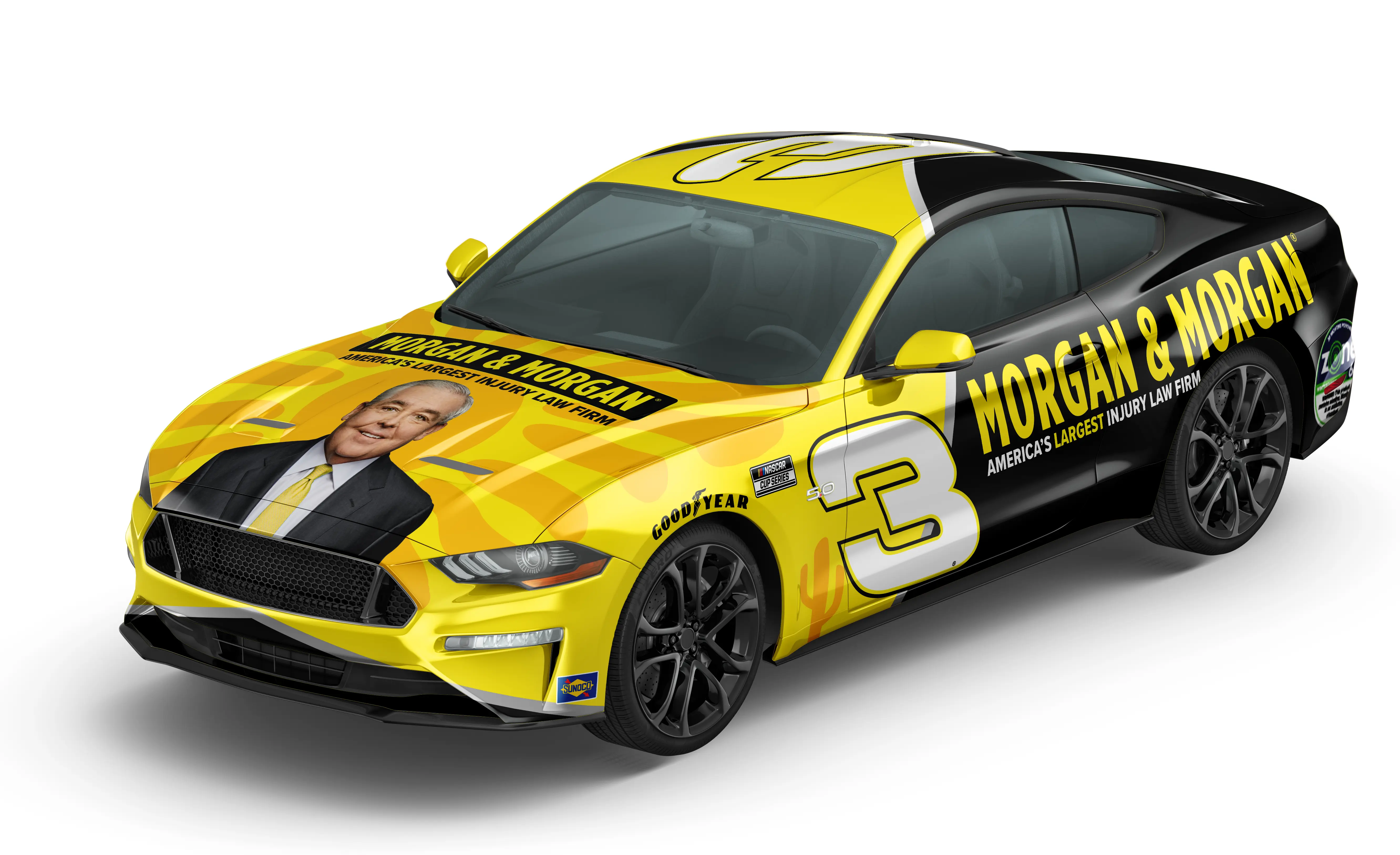 Mockup of Austin Dillon Phoenix car